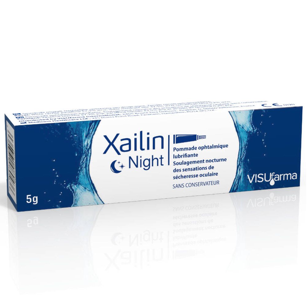 Xailin Night Benetzende Augensalbe