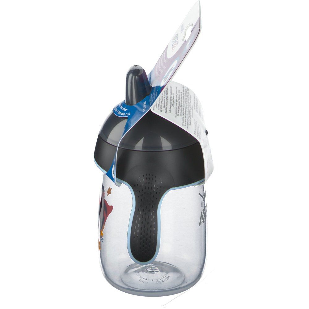 Philips® AVENT Becher mit Trinkschnabel schwarz +18m