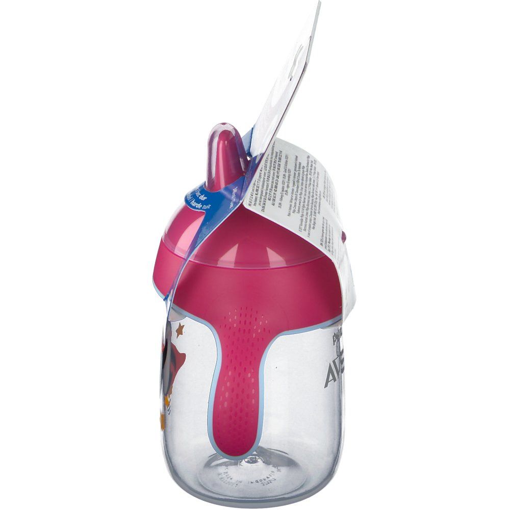 Philips® AVENT Becher mit Trinkschnabel rosa +18m