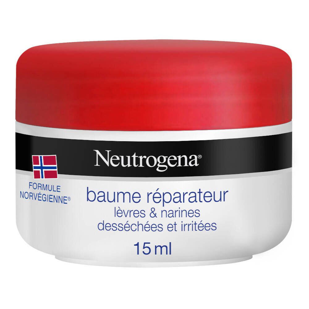 Neutrogena® Formule Norvégienne® Baume Réparateur Lèvres & Narines Pot 15 ml