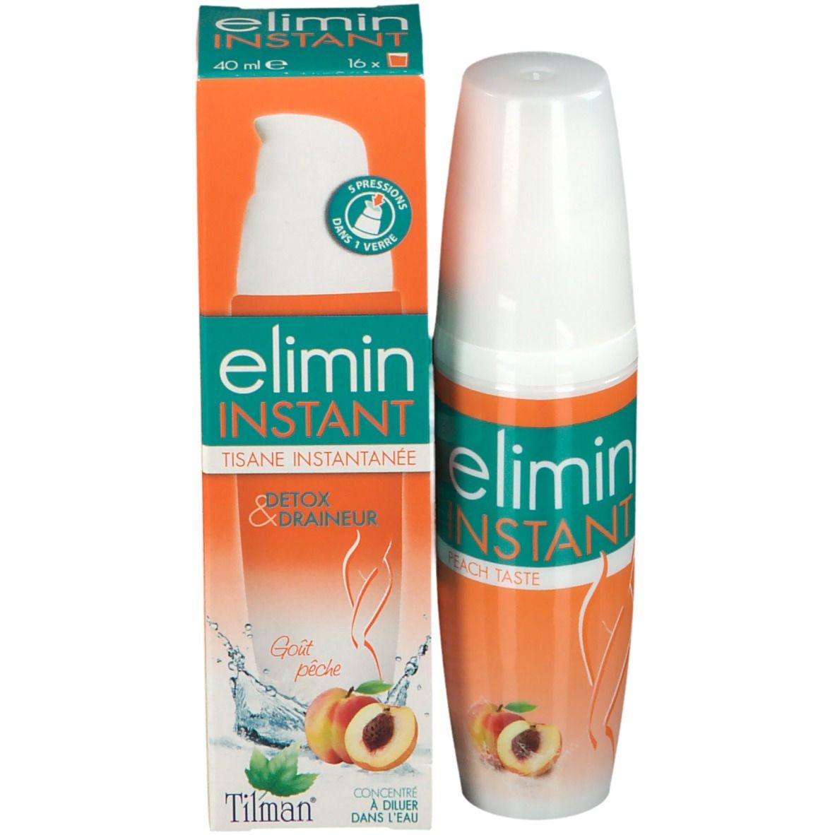 Tilman® elimin INSTANT Detox & Entwässerung Aprikose Kräutertee