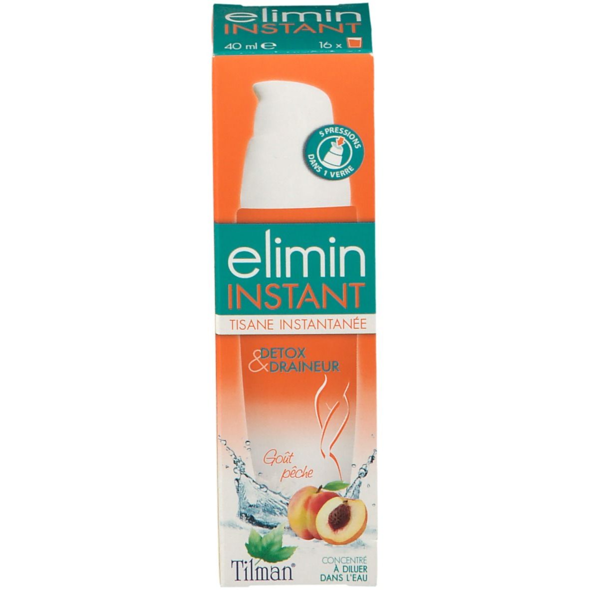 Tilman® elimin INSTANT Detox & Entwässerung Aprikose Kräutertee