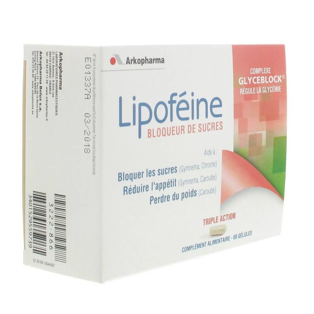 Liopfeine Bloquer De Sucre 60 capsules
