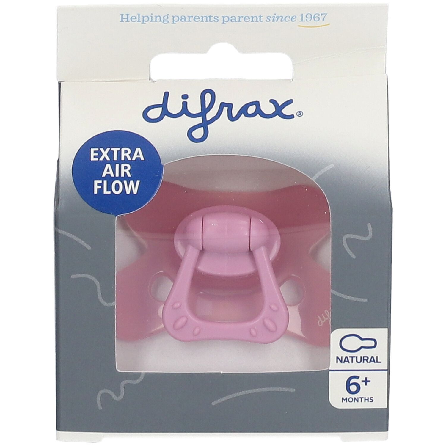 Difrax® Sucette Natural édition spéciale 6+ mois