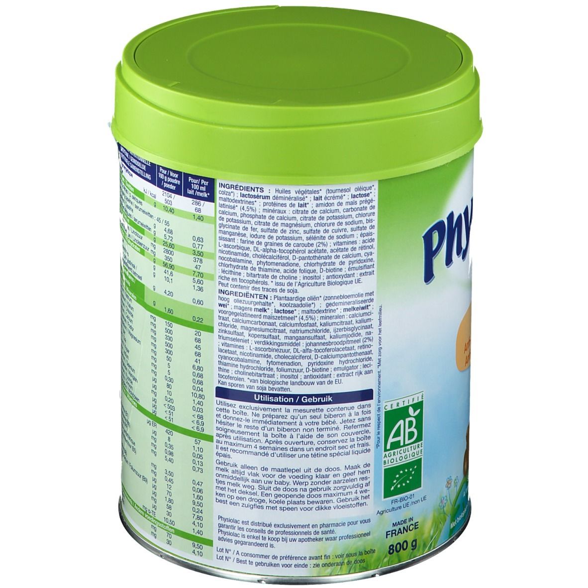 Physiolac AR Bio 1 Lait En Poudre