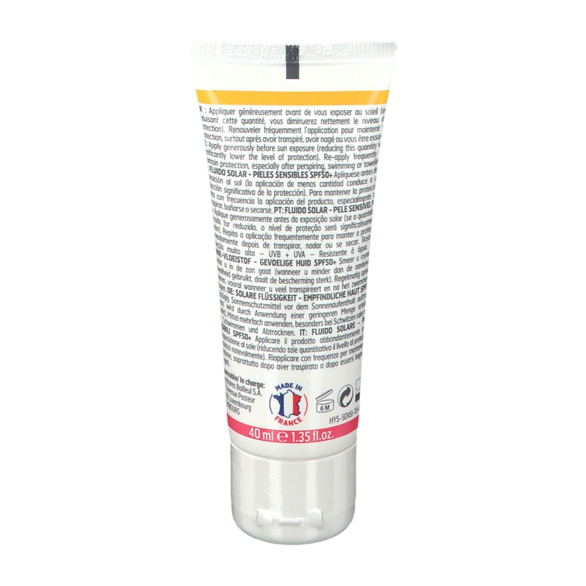 Biorga HYSEKE Fluide Solaire SPF 50+ Visage