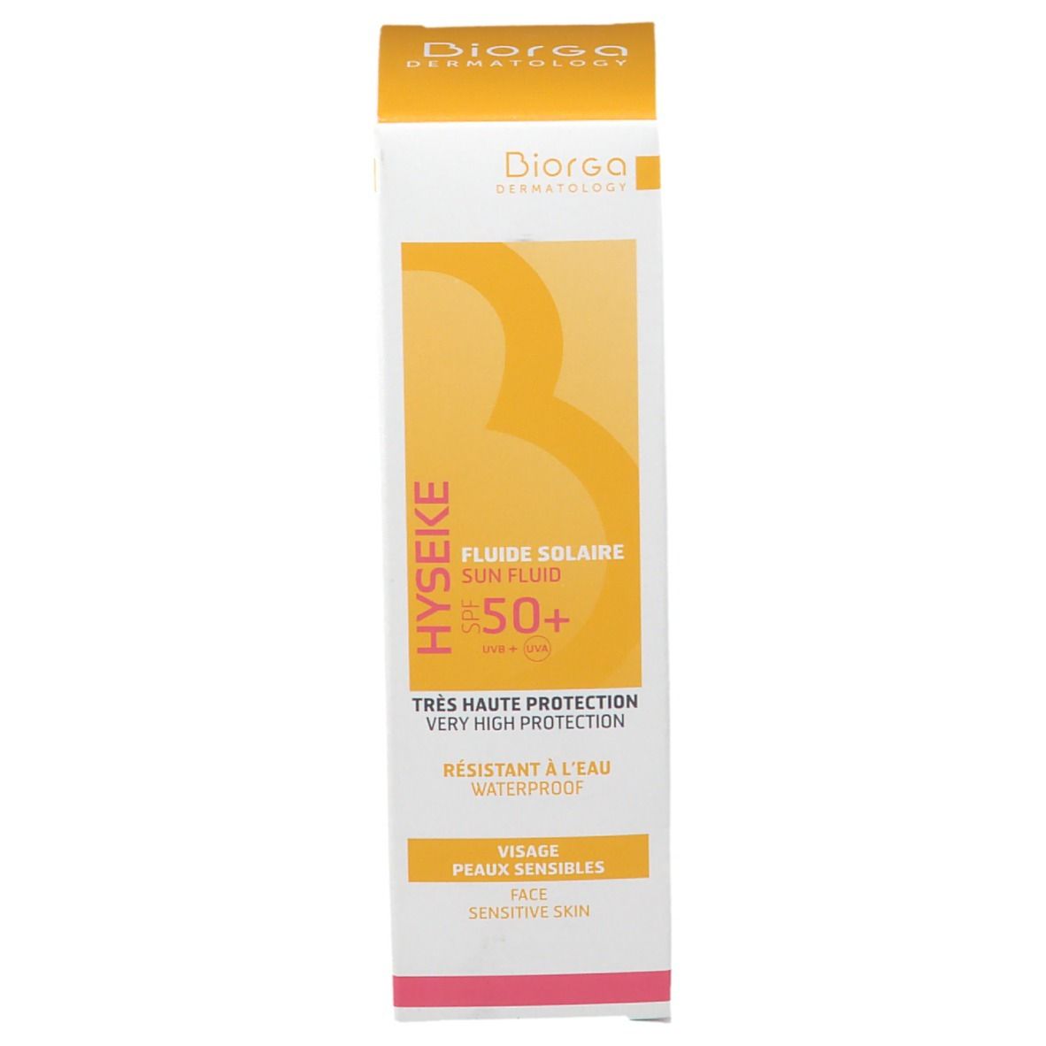 Biorga HYSEKE Fluide Solaire SPF 50+ Visage