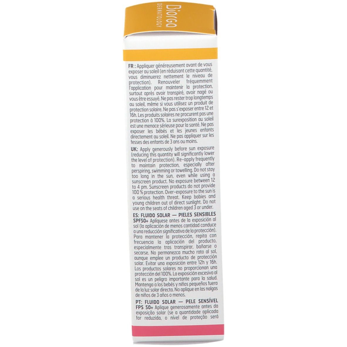 Biorga HYSEKE Fluide Solaire SPF 50+ Visage