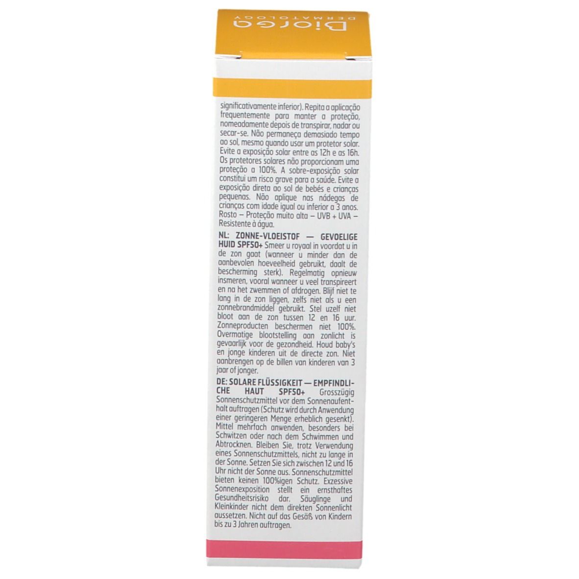 Biorga HYSEKE Fluide Solaire SPF 50+ Visage