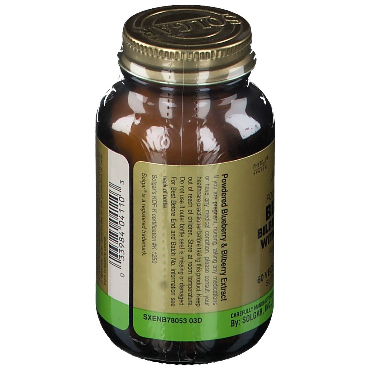 Solgar® Bilberry Berry Extract with Blueberry 60 St - Redcare Apotheke