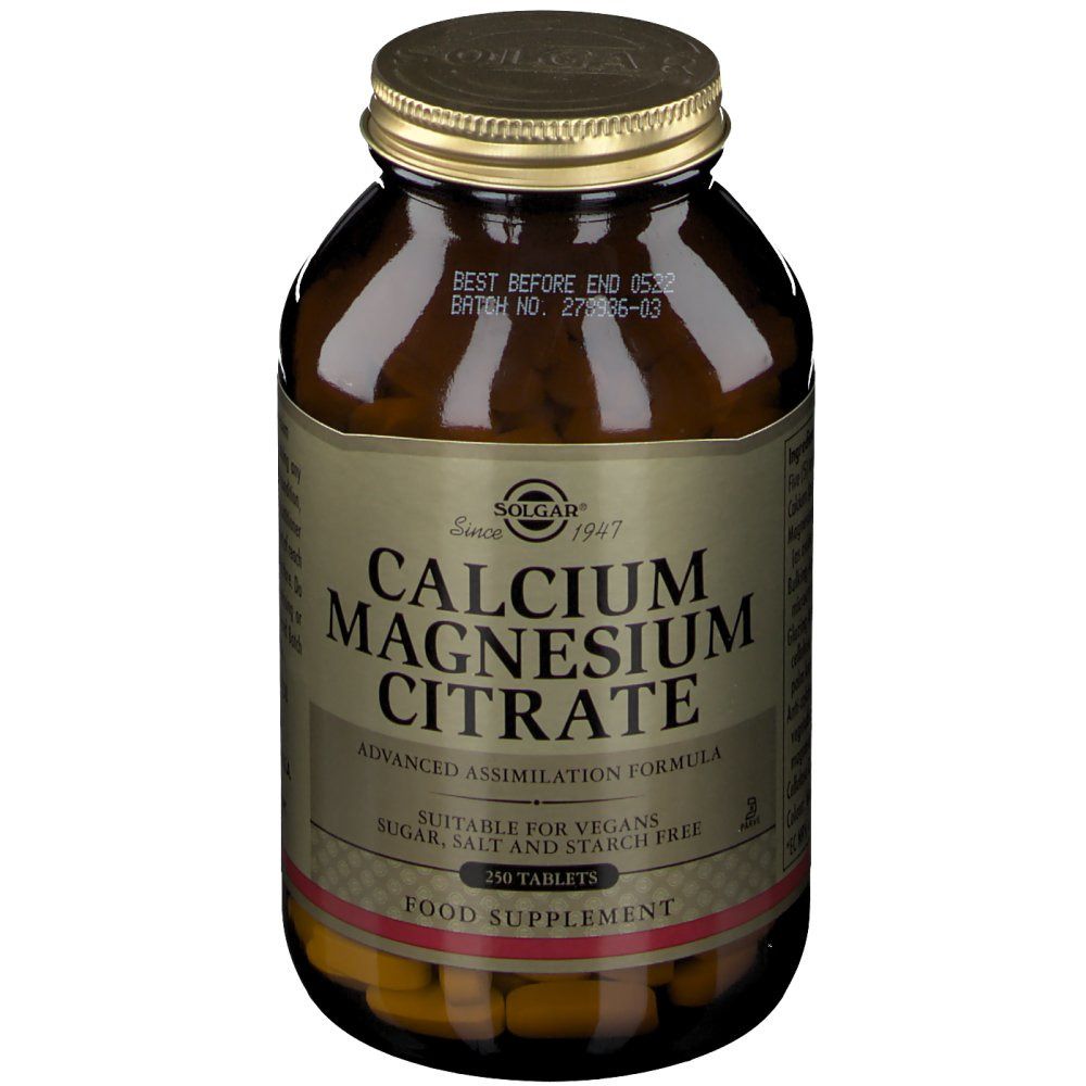 Solgar® Calcium Magnesium Citrat