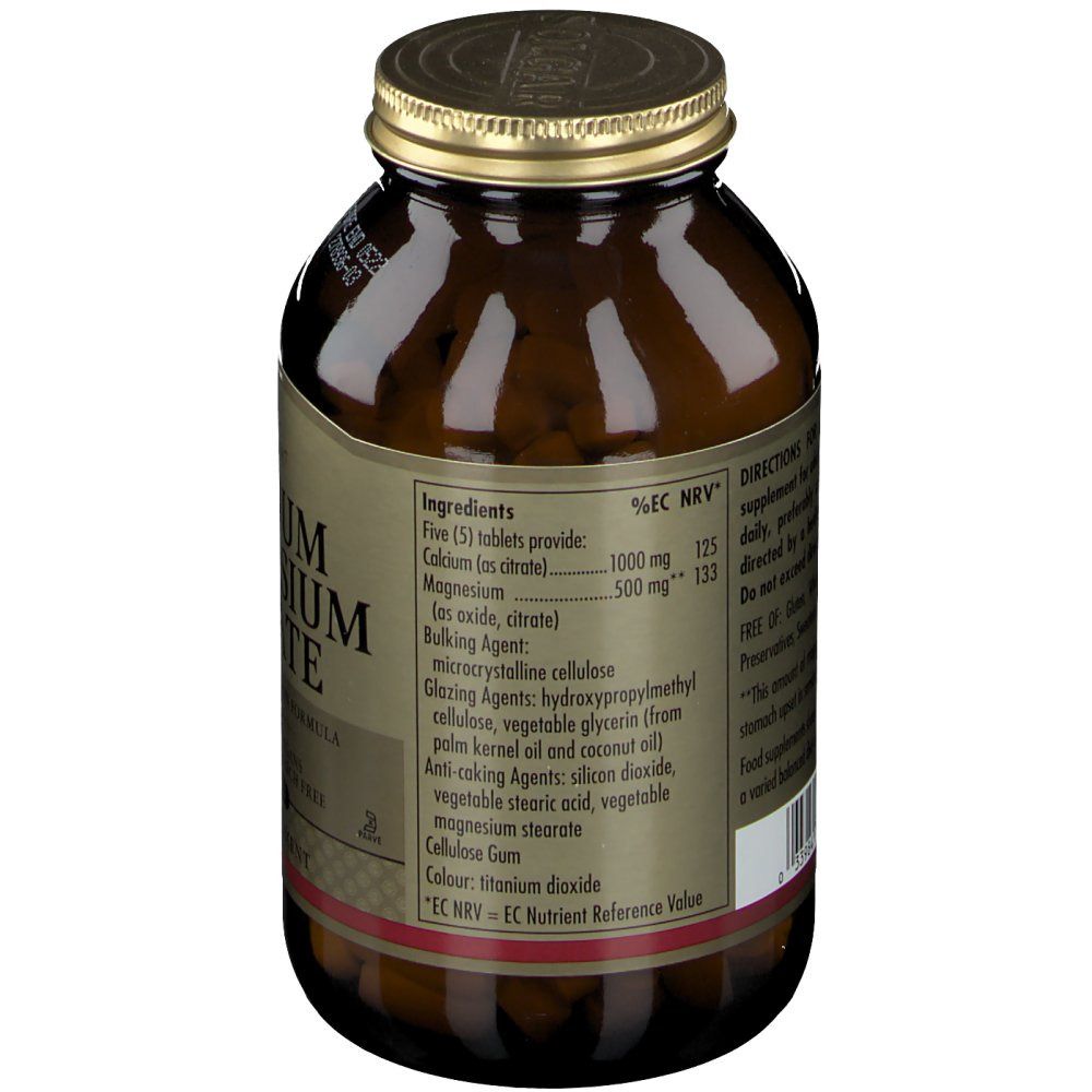 Solgar® Calcium Magnesium Citrat