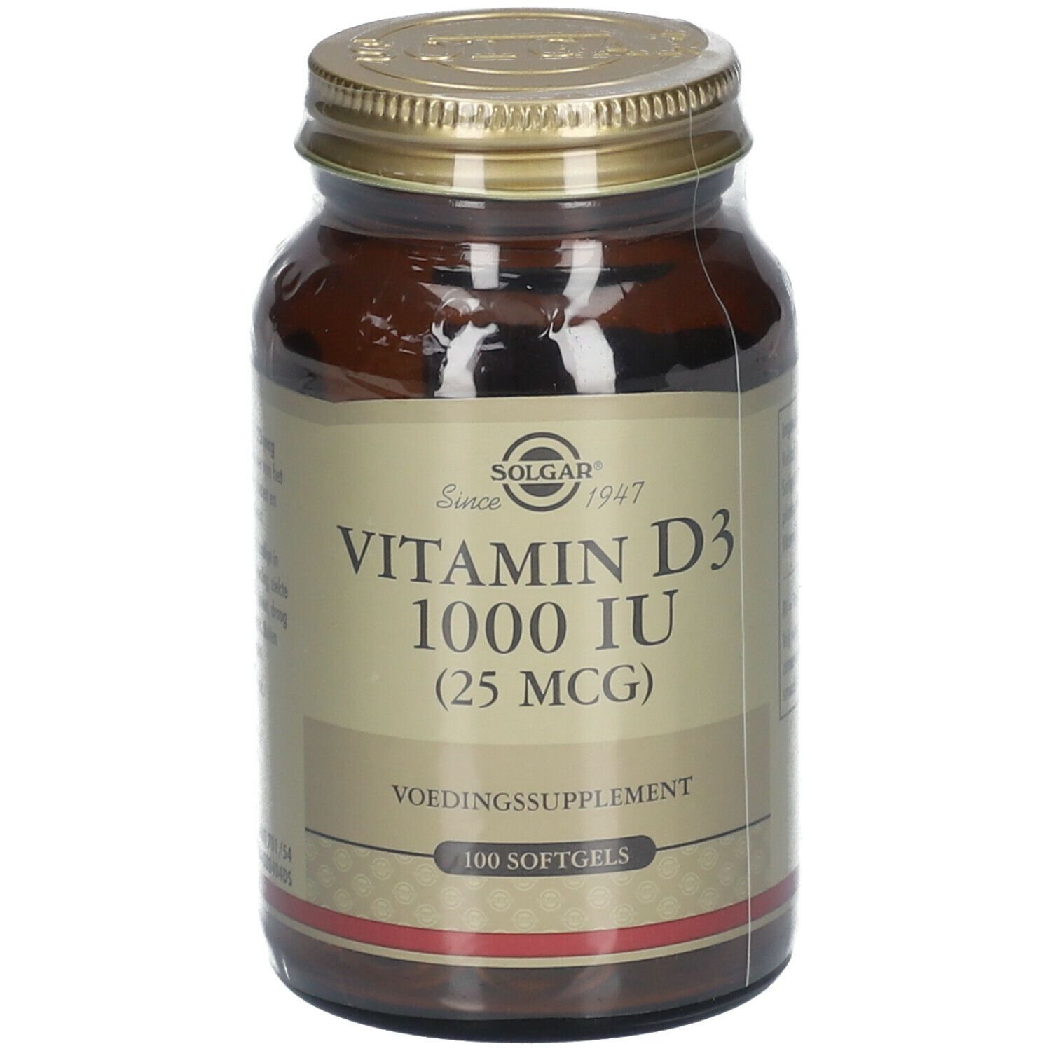 SOLGAR® Vitamin D-3 25 µg/1000 IU