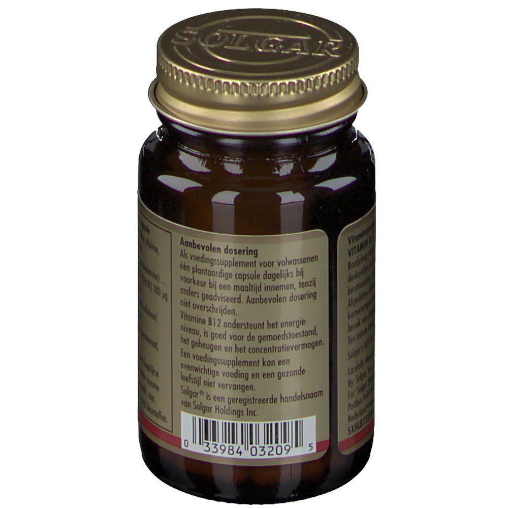 SOLGAR® VITAMIN B12 500 µg