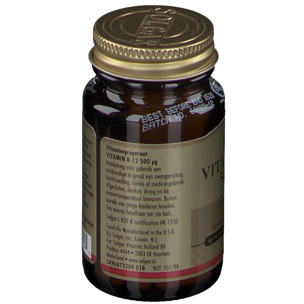 SOLGAR® VITAMIN B12 500 µg