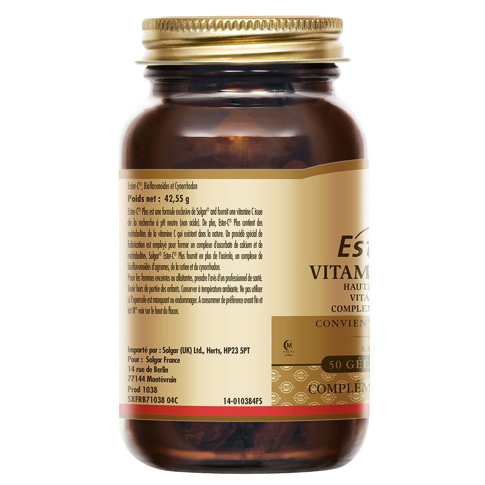 Dos du flacon avec informations produit. Texte multilingue. Poids net : 42,55 g.