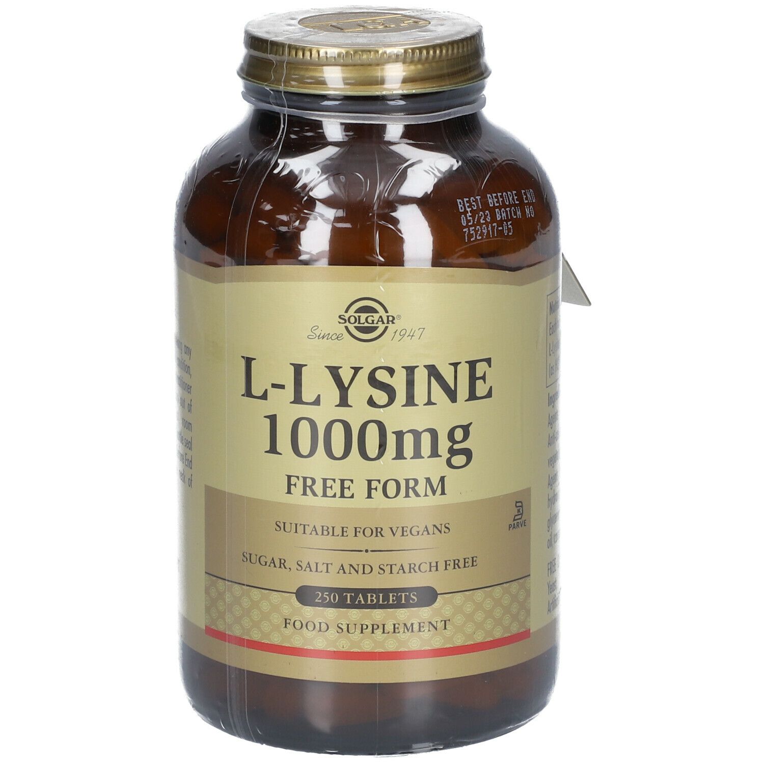 SOLGAR L-Lysine 1000 mg