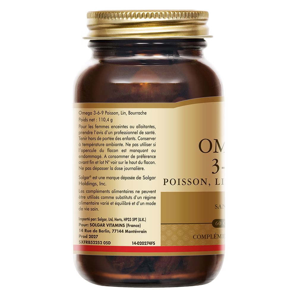 Solgar Omega-3-6-9