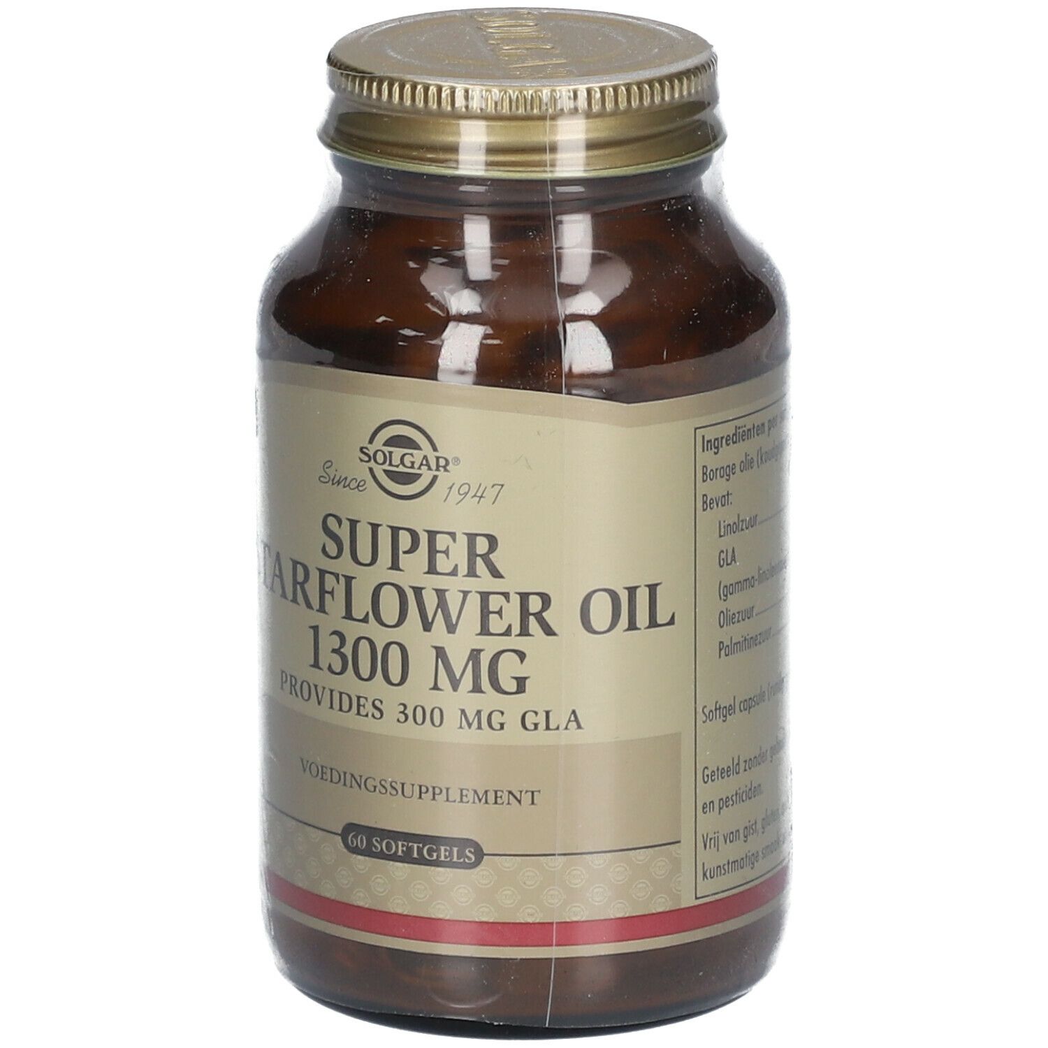 Solgar Super Starflower Oil 1300 mg (300 mg GLA)