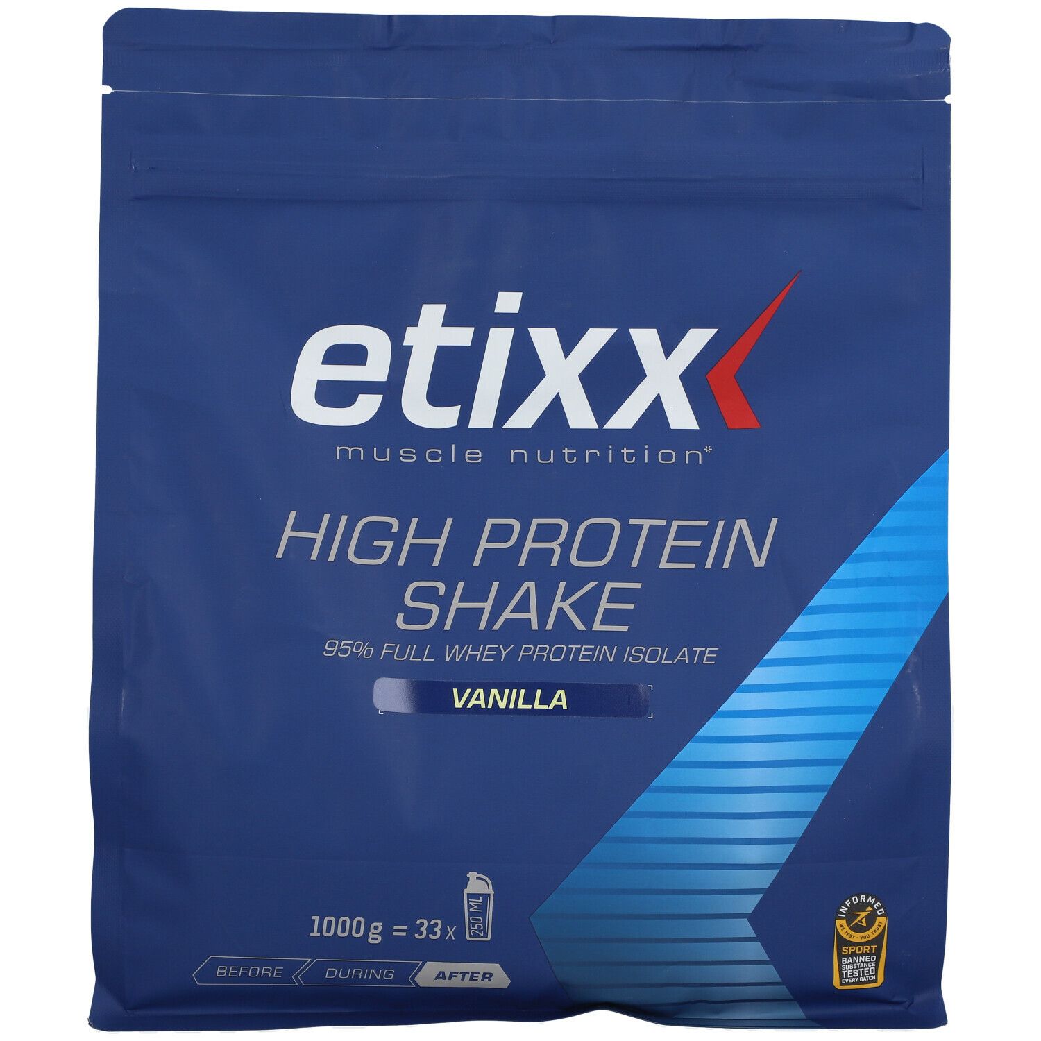 etixx High Protein Shake Vanille Geschmack