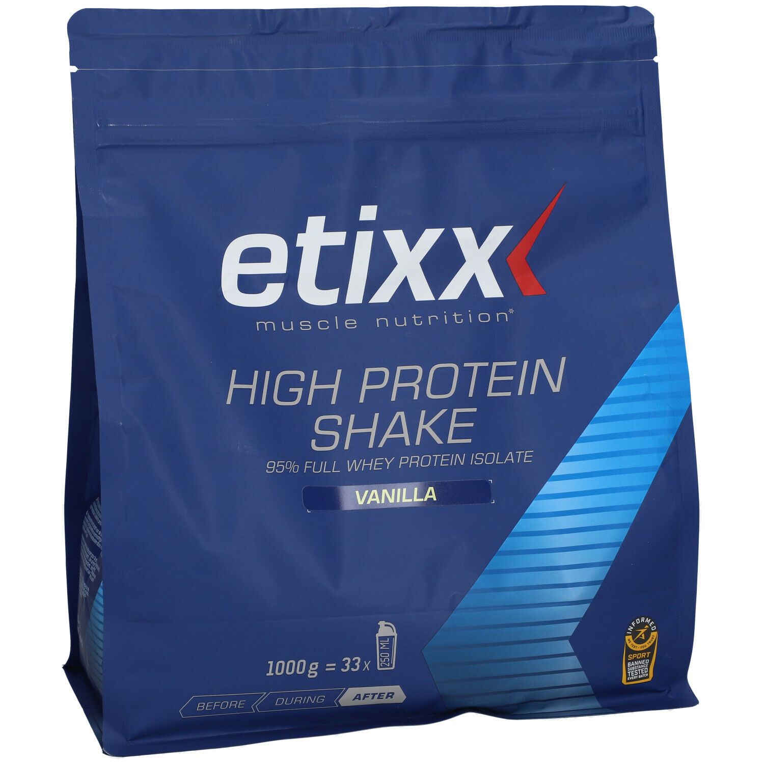 etixx High Protein Shake Vanille Geschmack