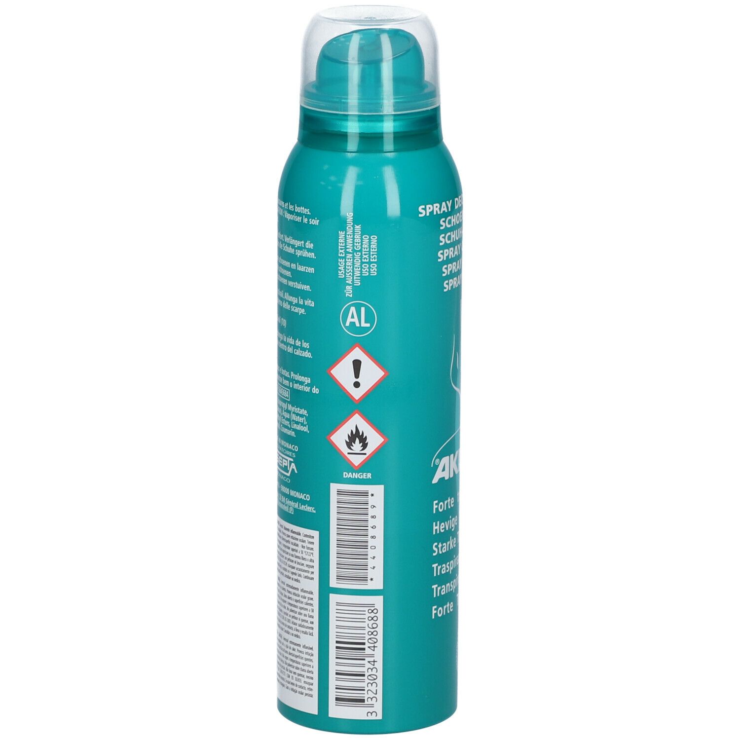 Akileïne® Desinfektions-Spray Deo-Schuhe