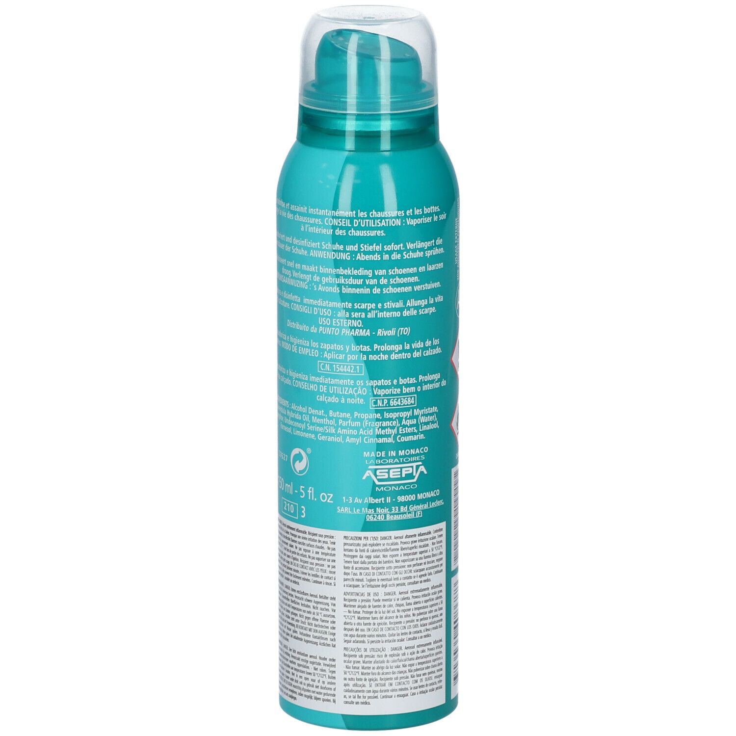 Akileïne® Desinfektions-Spray Deo-Schuhe