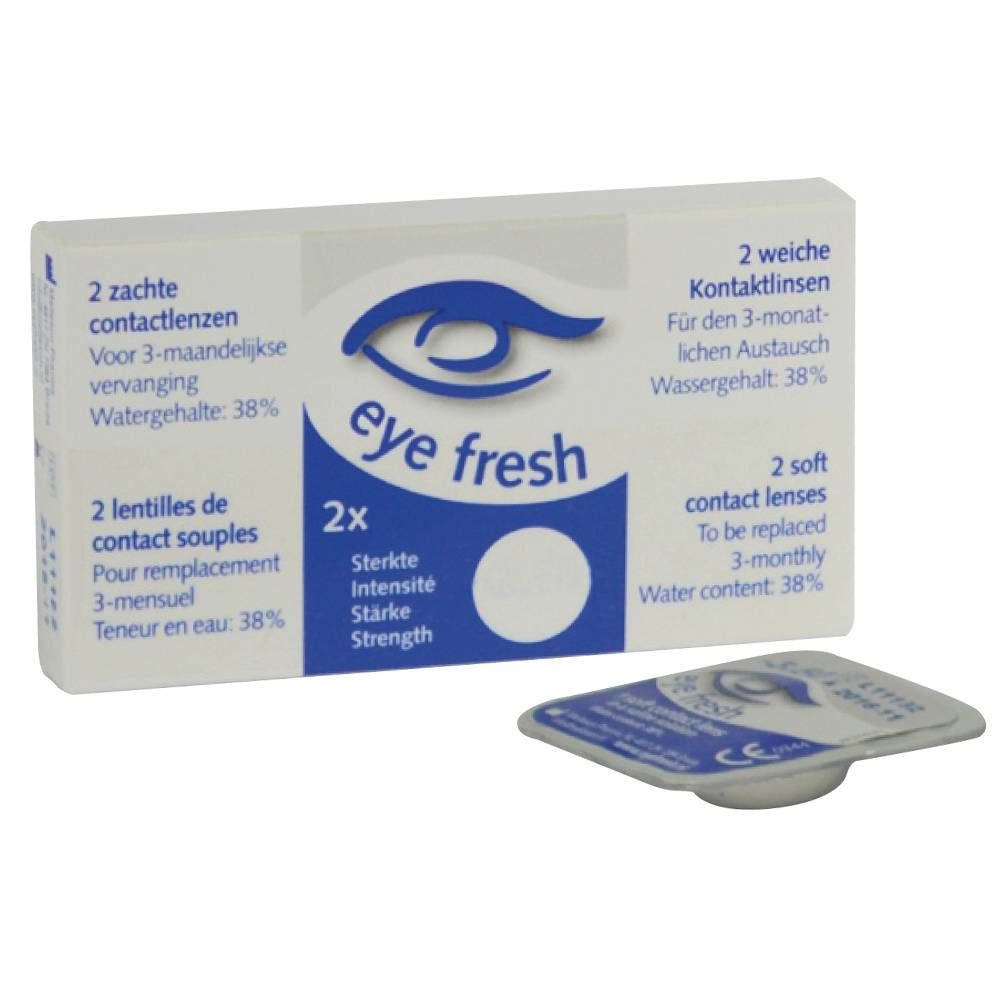 eye fresh 2 Weiche Kontaktlinsen -1.25