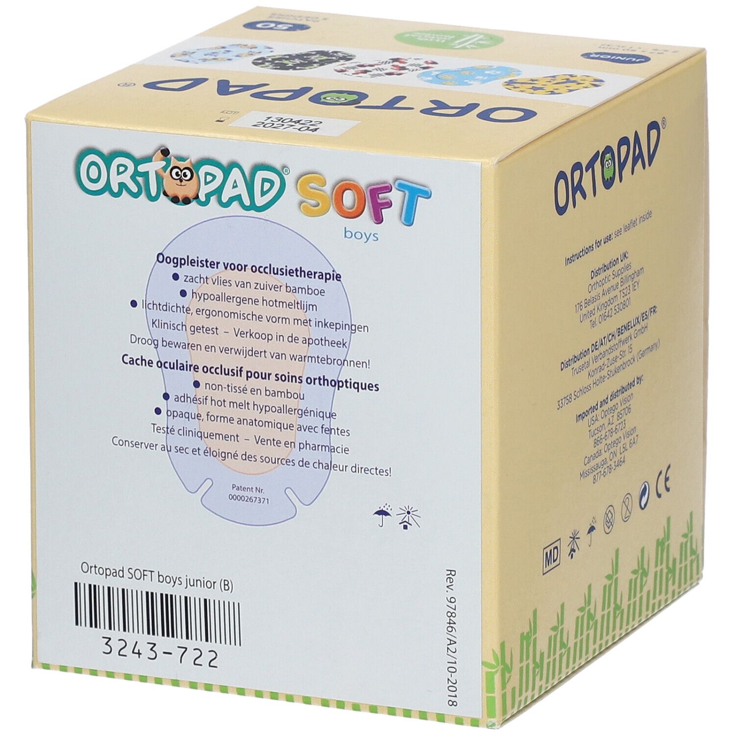 Ortopad® Soft Boys Junior autres67 x 50 mm