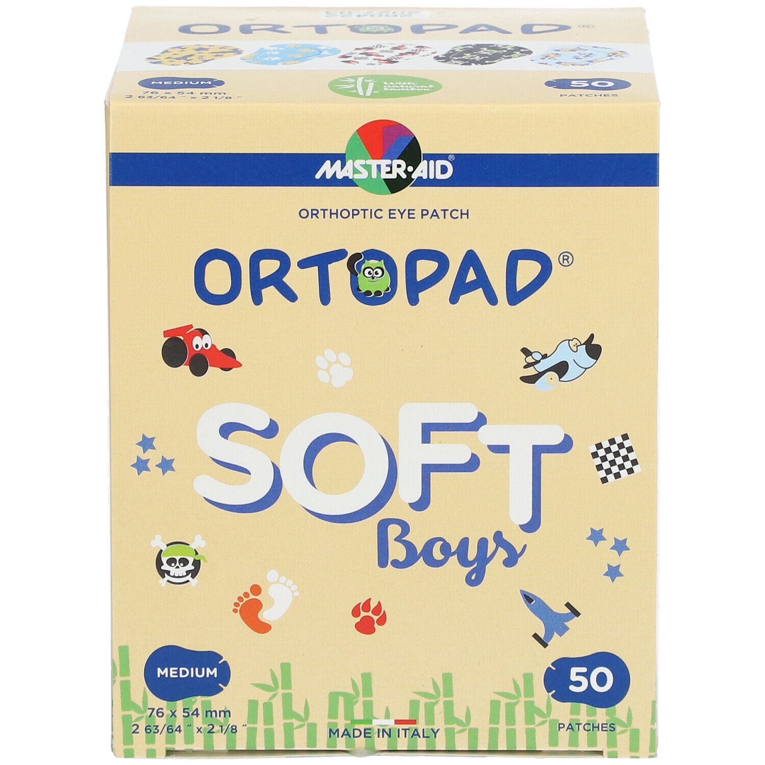 Ortopad® SOFT Boys Medium 76 x 54 mm