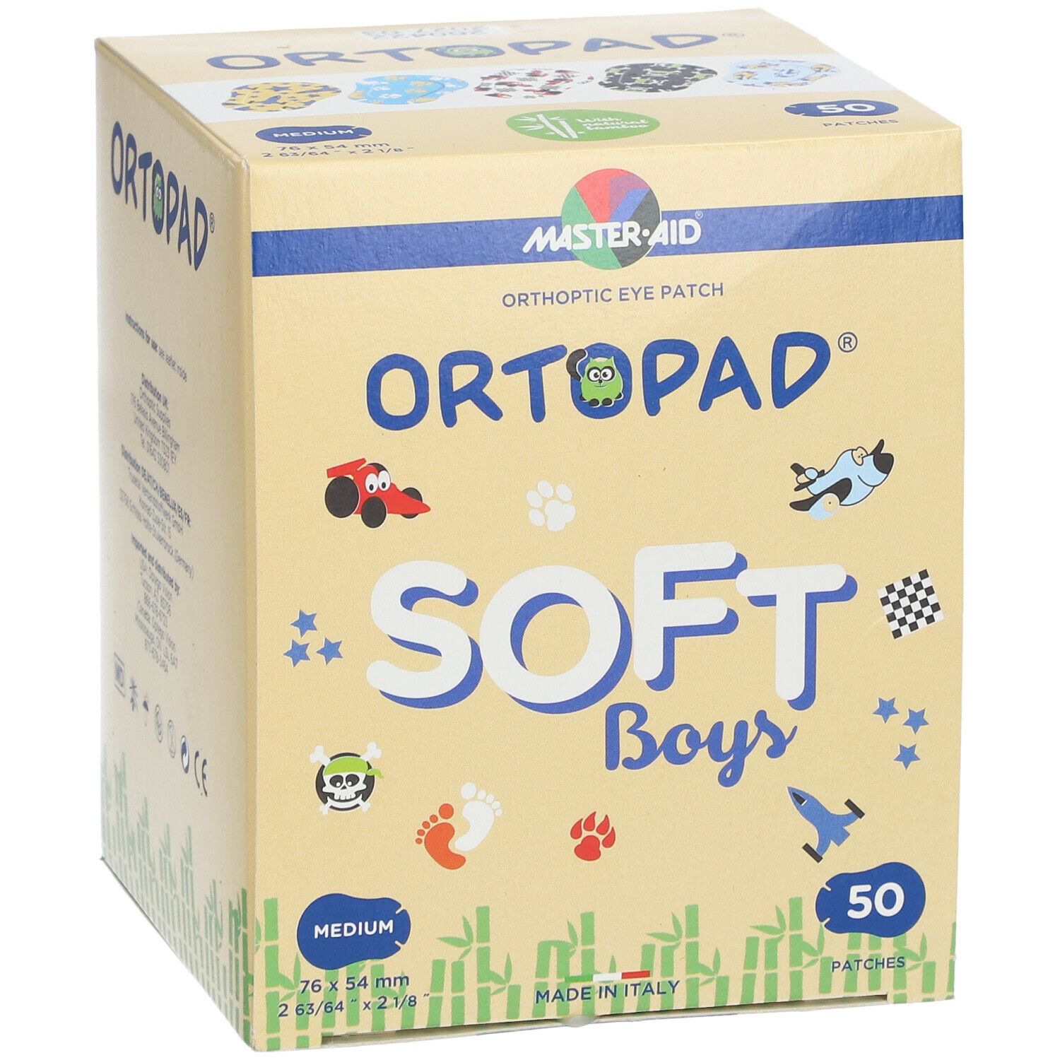 Ortopad® SOFT Boys Medium 76 x 54 mm