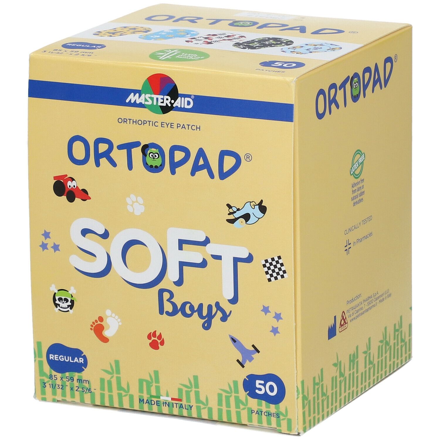 MASTER-AID® ORTOPAD® Soft Boys Regular 85 x 59 mm 72244A ugenpflaster