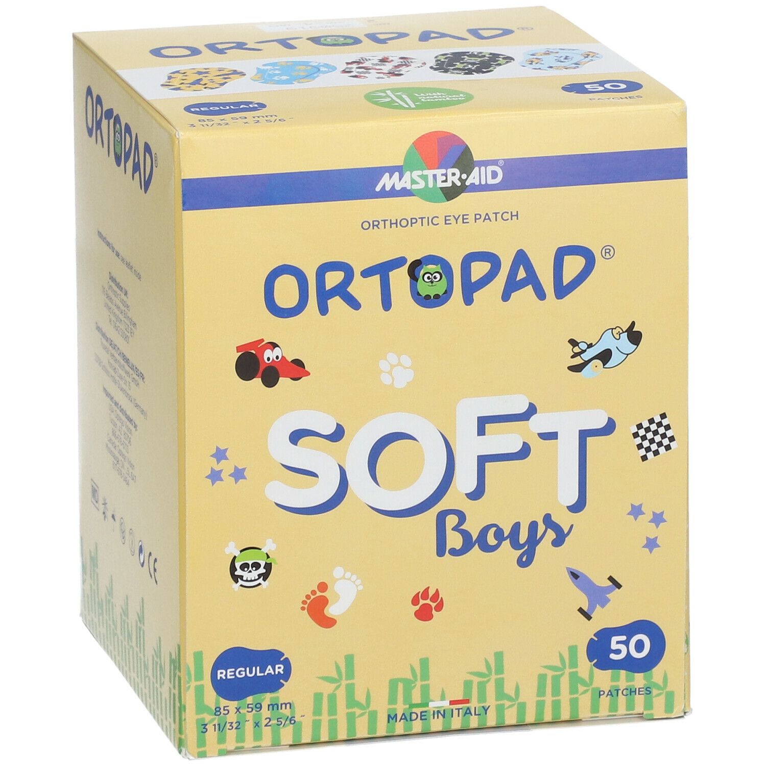 MASTER-AID® ORTOPAD® Soft Boys Regular 85 x 59 mm 72244A ugenpflaster