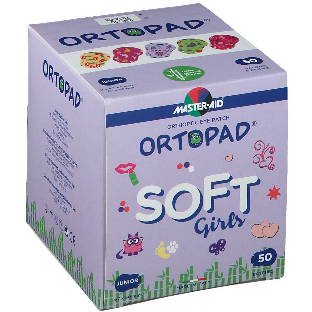 Ortopad® SOFT Girls Junior 67 x 50 mm