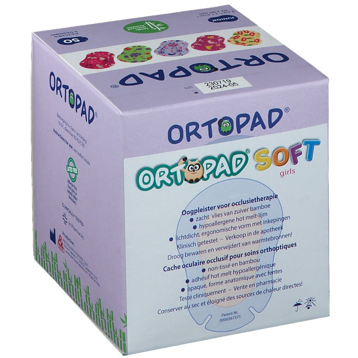 Ortopad® SOFT Girls Junior 67 x 50 mm