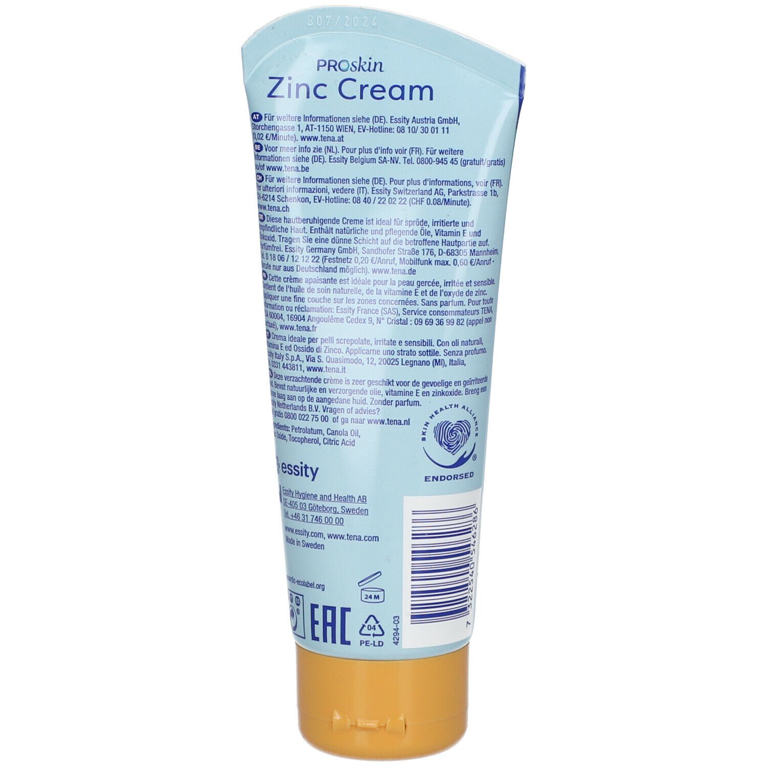 Tena Crème Zinc