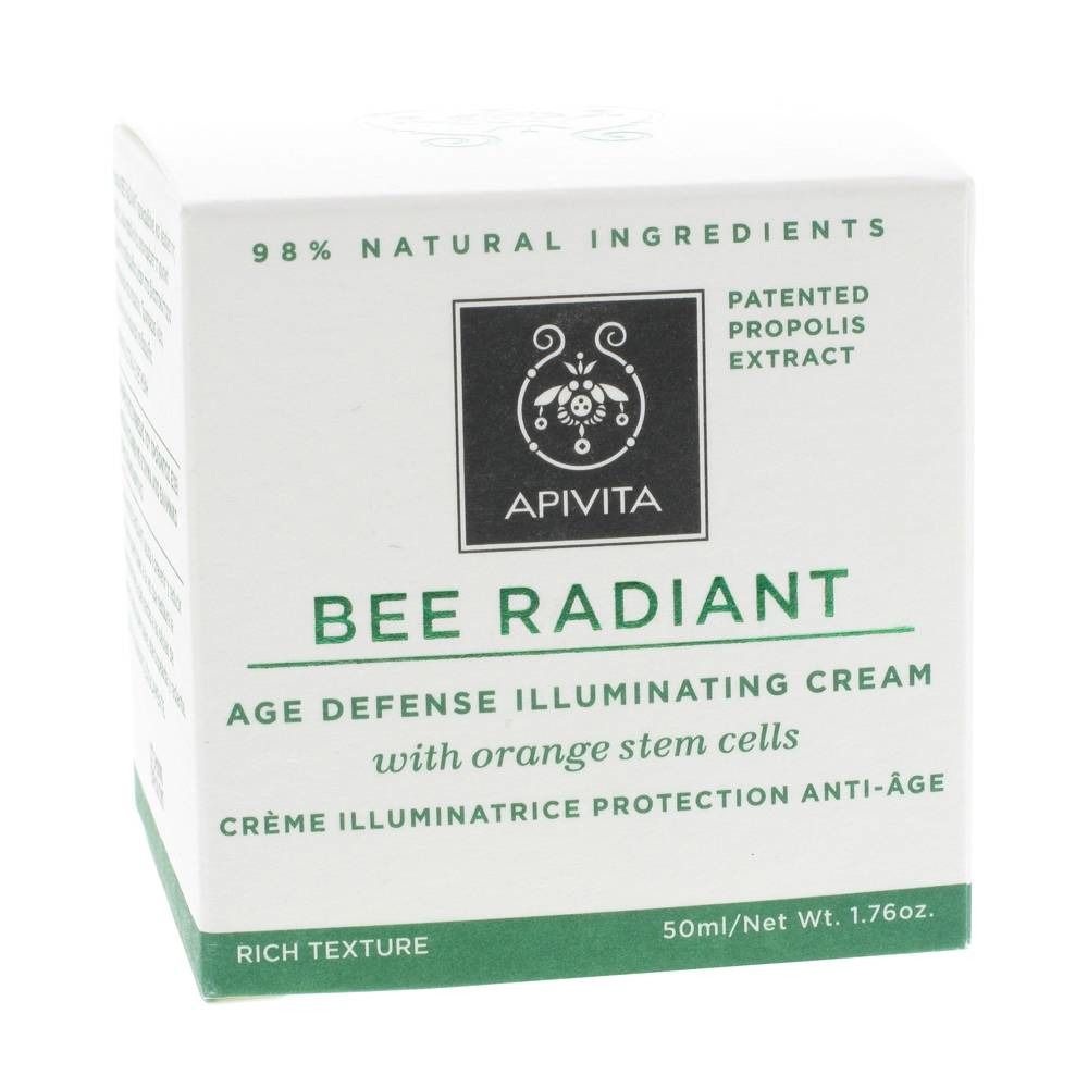 Apivita Biene Strahlend Anti-Aging Creme Reichhaltige Textur