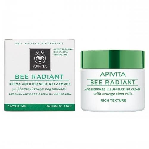Apivita Biene Strahlend Anti-Aging Creme Reichhaltige Textur