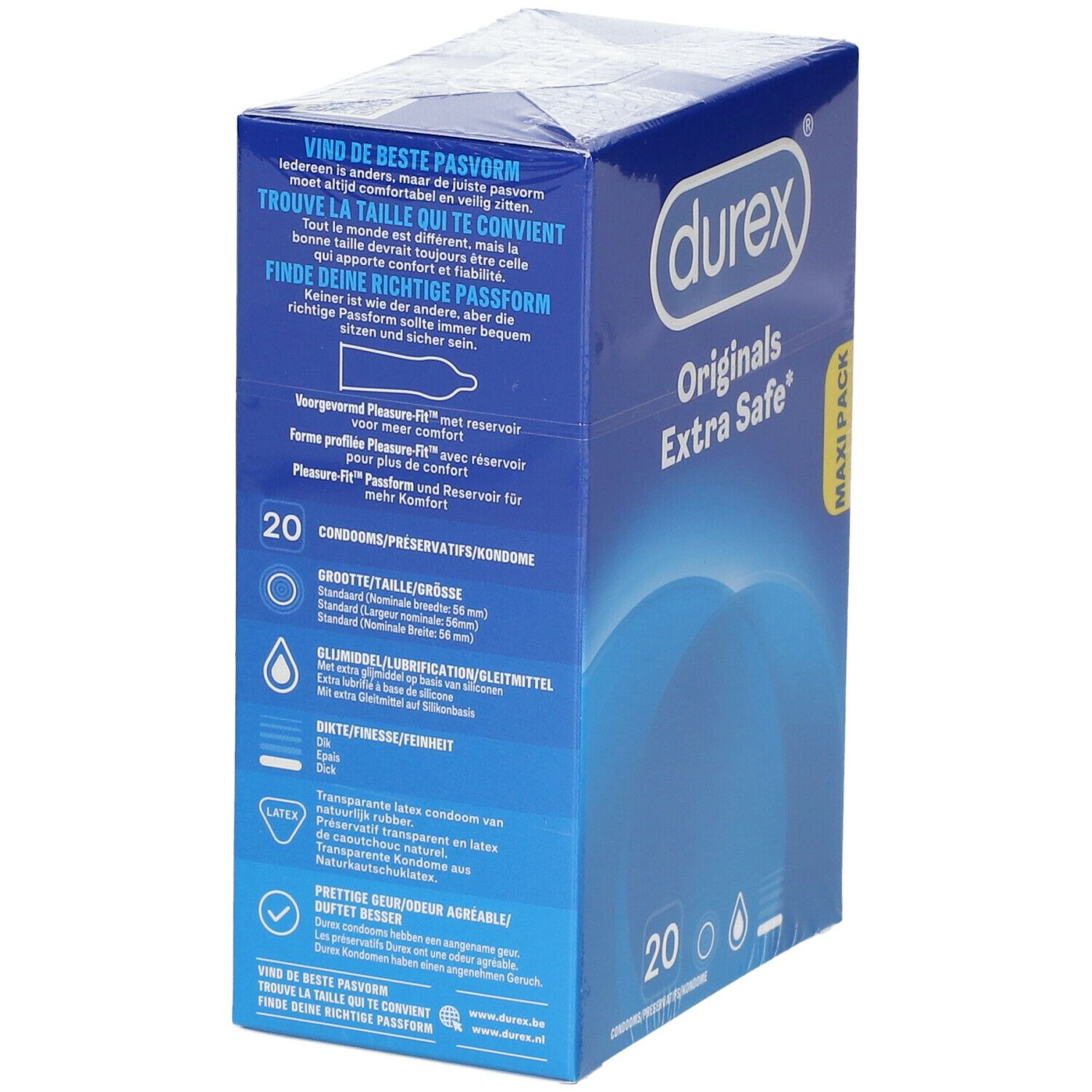 Un préservatif plus épais pour plus de confort I Durex