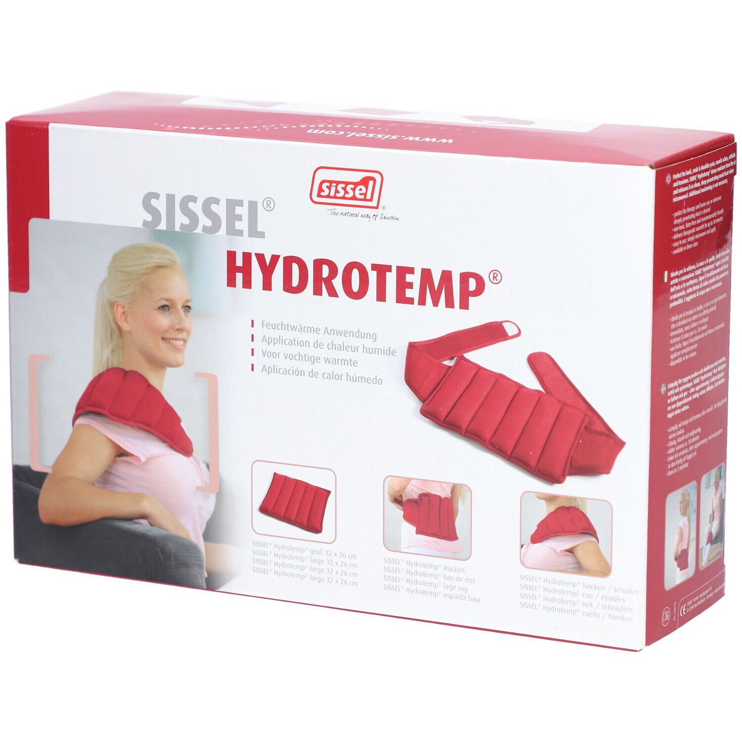 SISSEL® Hydrotemp Wärmekissen unterer Rücken 1 St - Redcare Apotheke