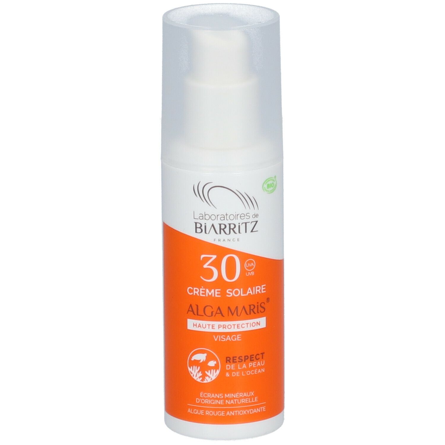 Laboratoires de BIARRITZ ALGA MARIS Bio-Sonnencreme SPF 30