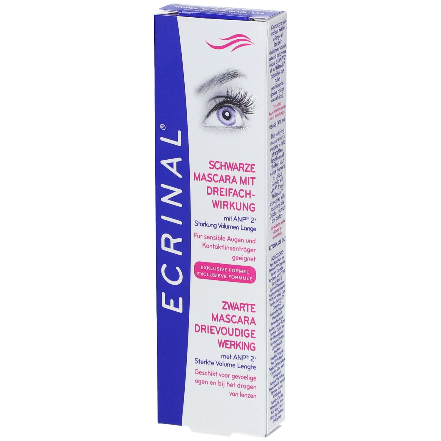 ®Ecrinal ANP® 2+ unterstützende Mascara Schwarz