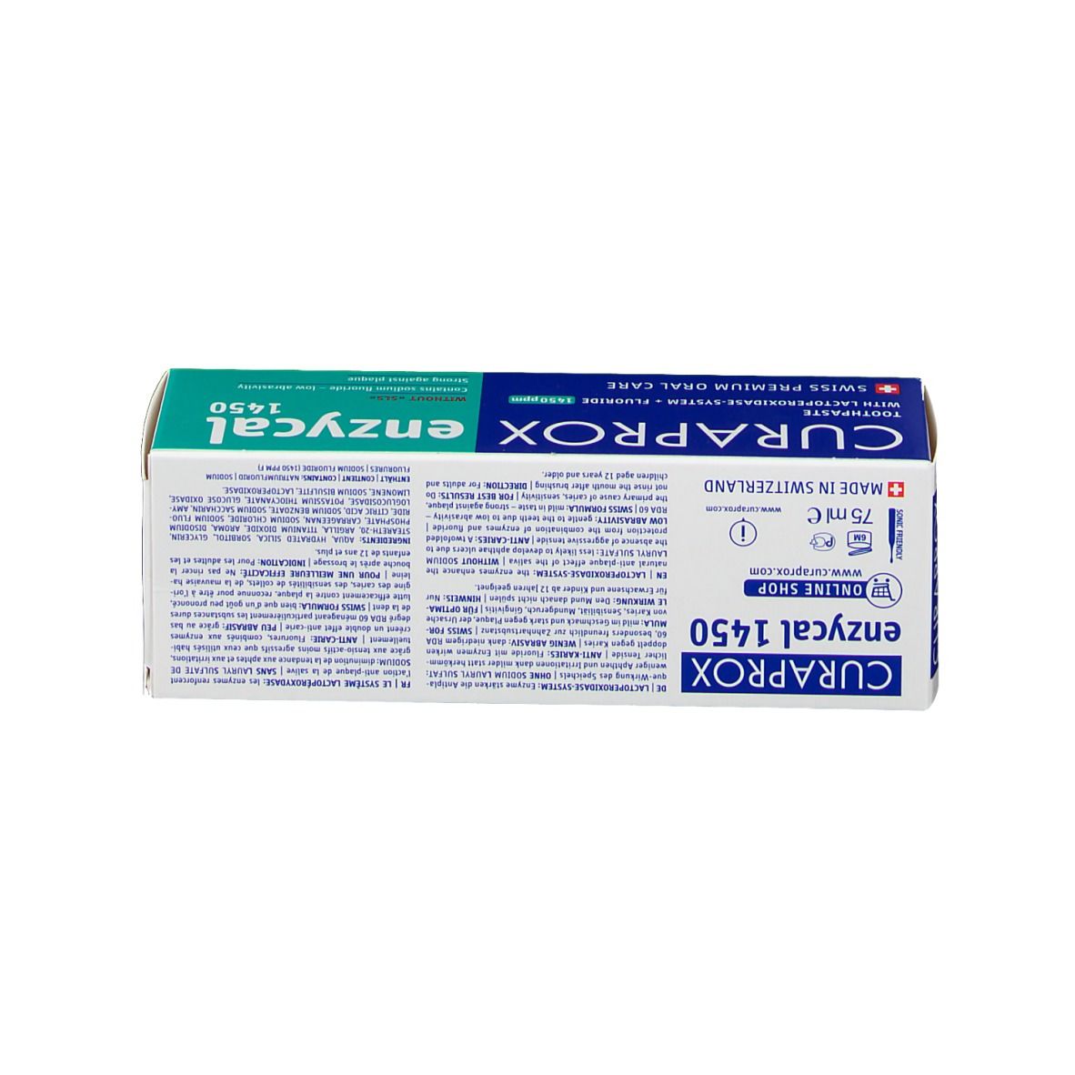 Curaprox Enzycal 1450 PPM Dentifrice