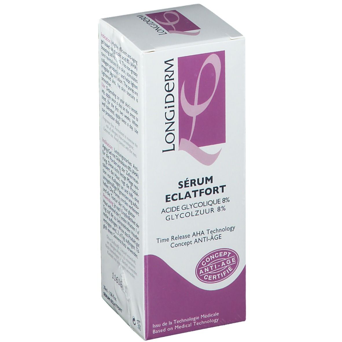 LONGiDerm Anti-Age Eclatfort 8% Serum
