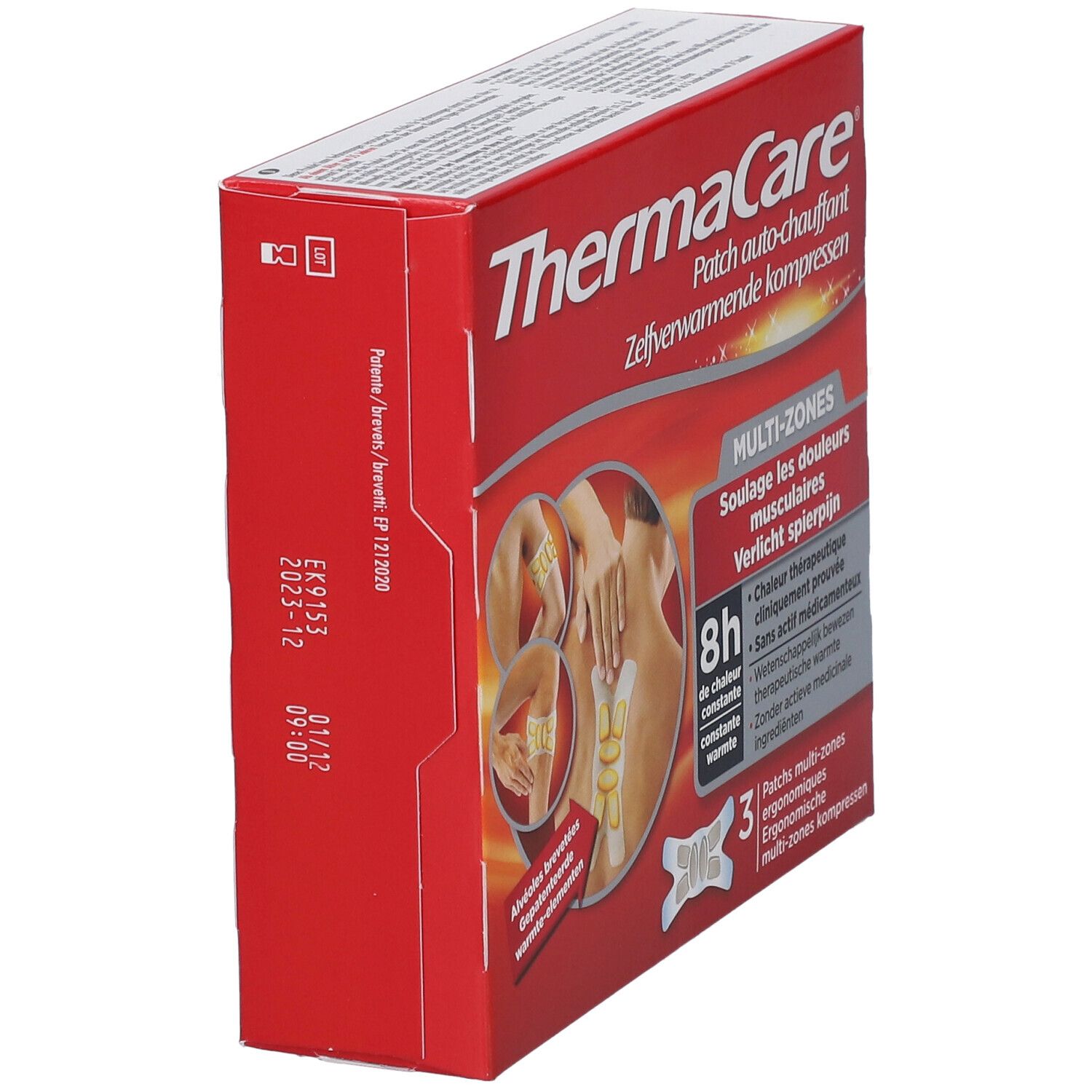 ThermaCare® Multi-Zones Wärmeauflagen bei punktuellen Schmerzen