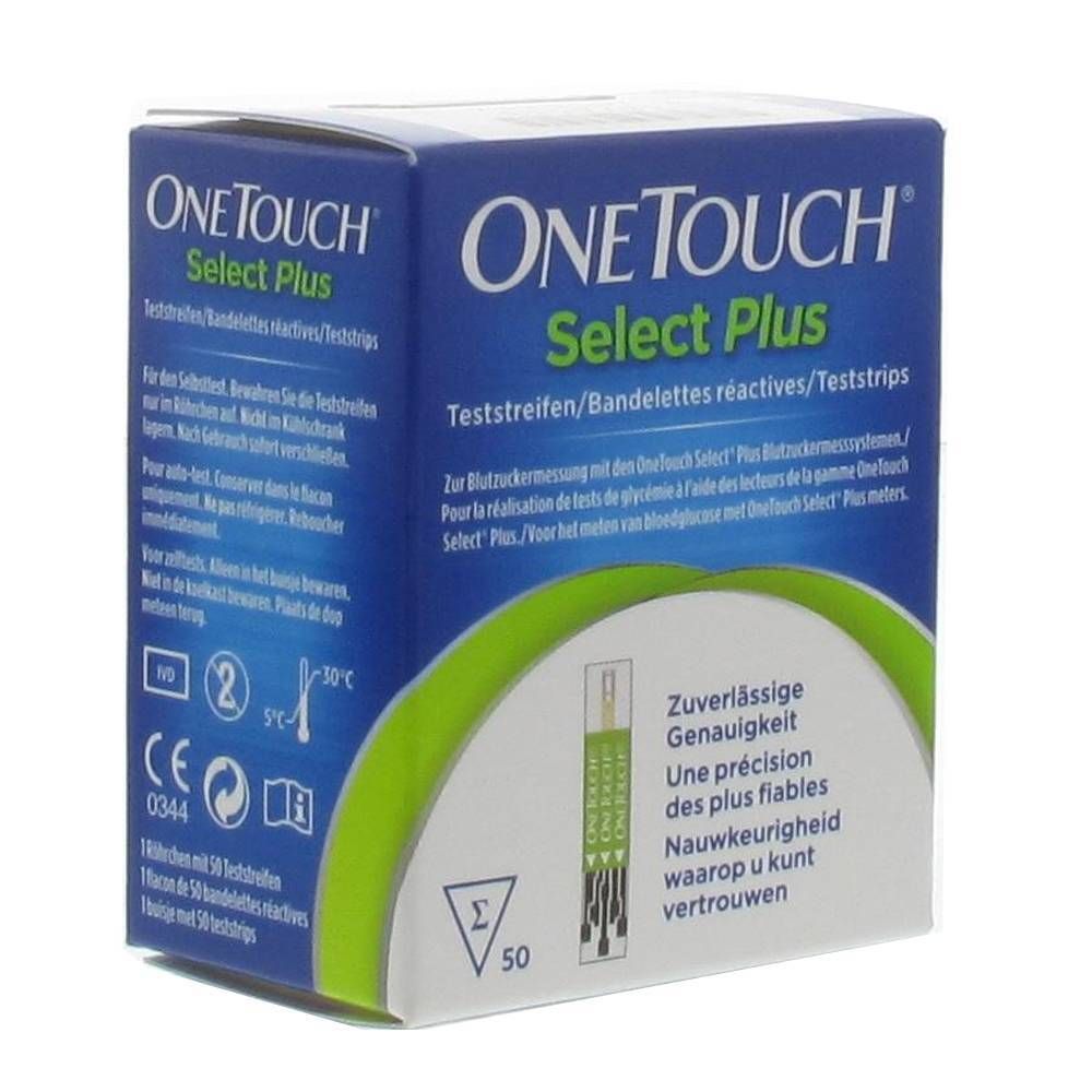 One Touch Select Plus Blutzuckerteststreifen