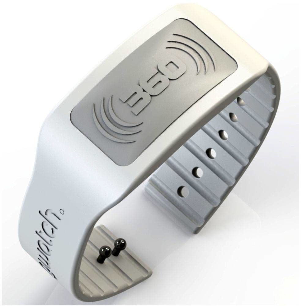 Bug Watch Bracelet Anti-Moustique Ice White