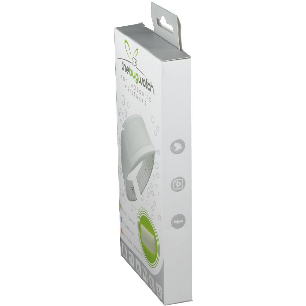 Bug Watch Bracelet Anti-Moustique Ice White