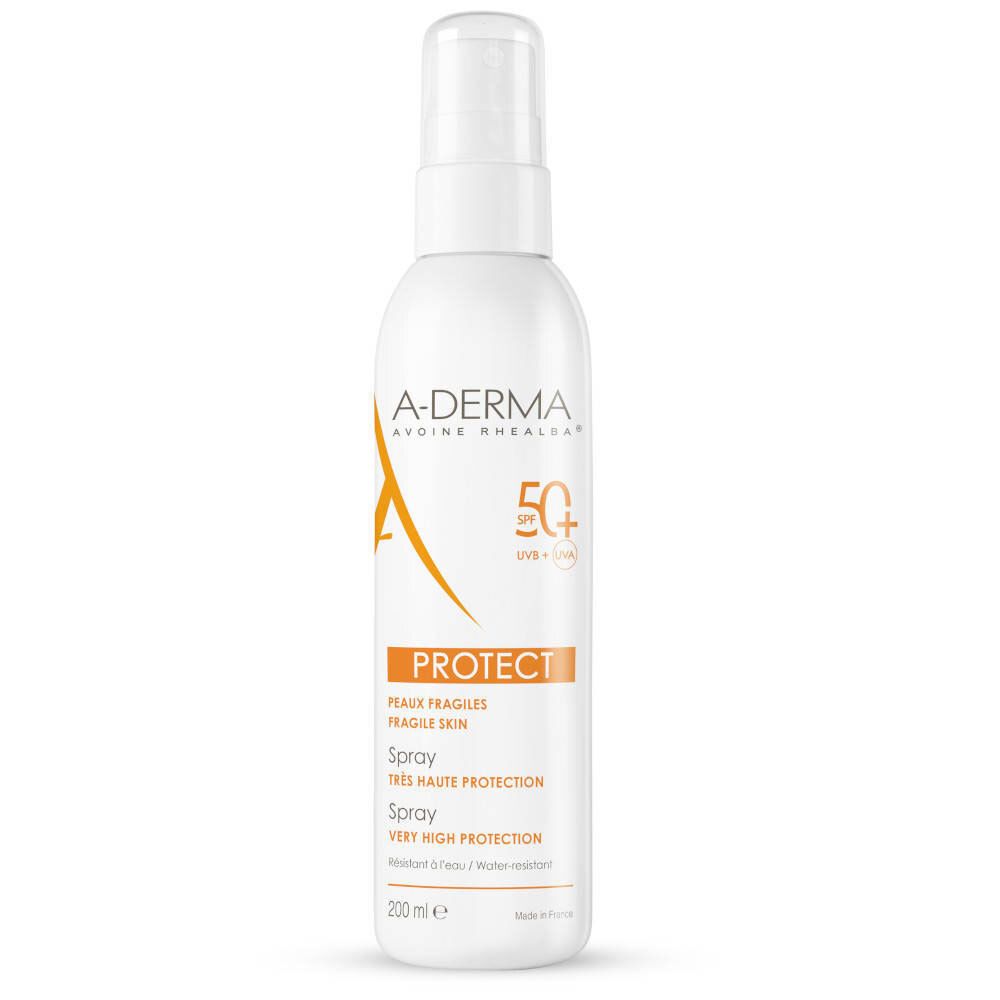 A-Derma Spray solaire invisible SPF50+ PROTECT