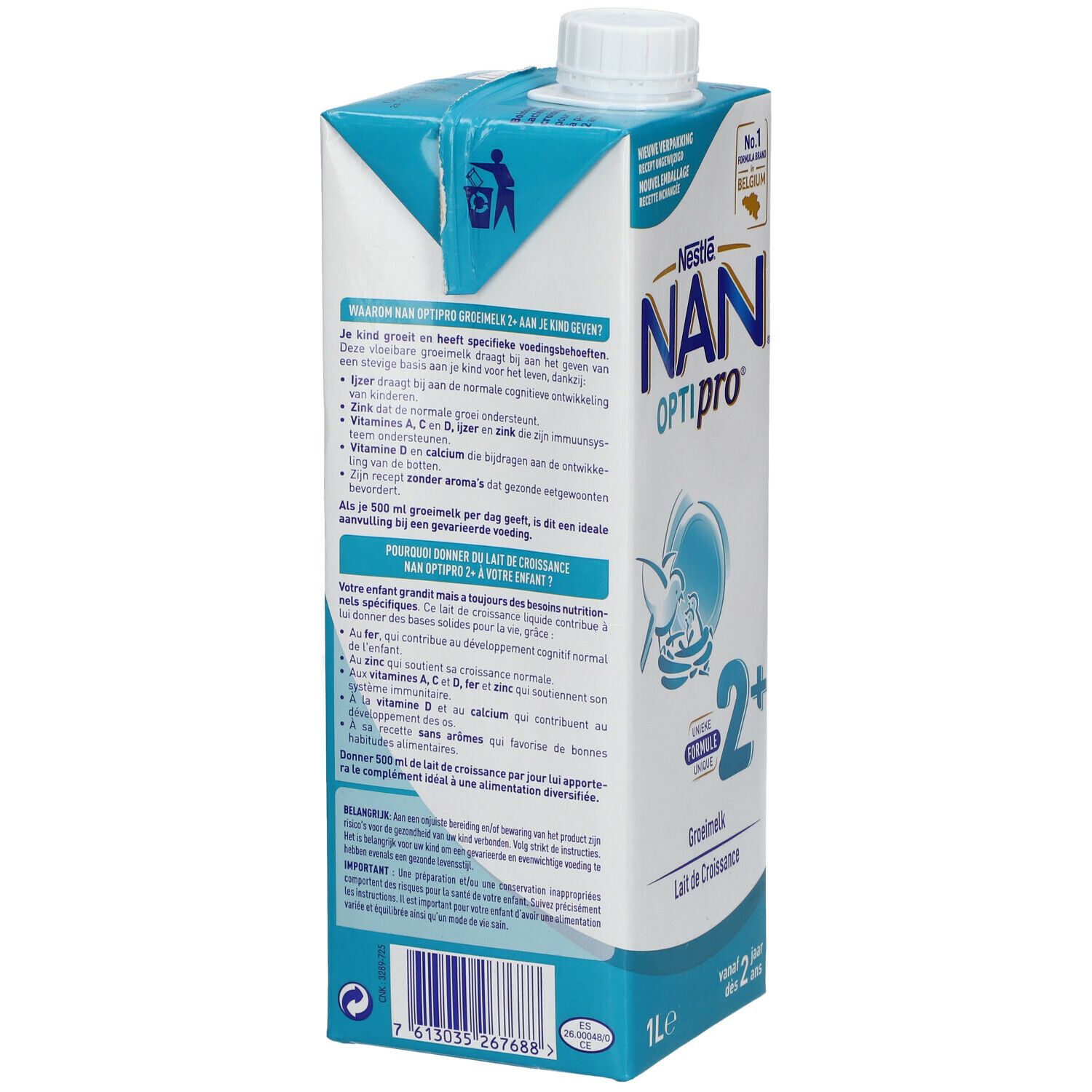 Nestlé® NAN® Optipro® Wachstumsmilch 2+